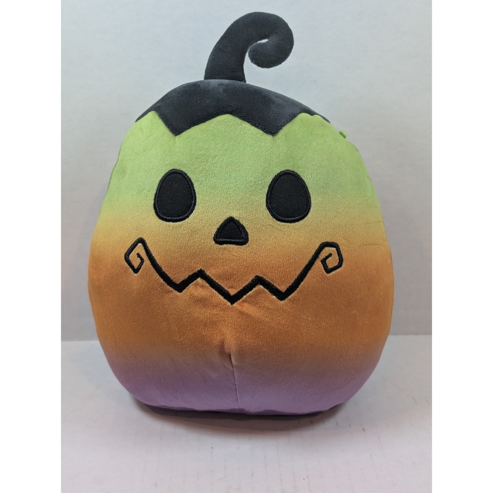 Squishmallows Halloween Pumpkin Green Orange Purple 10" Plush Stuffed Animal